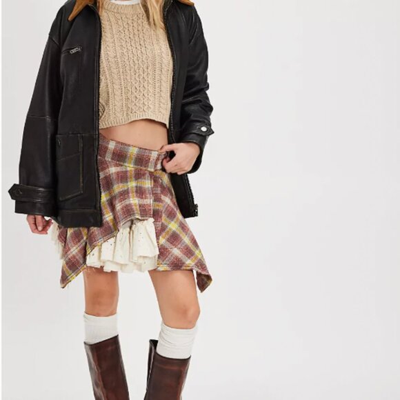 Free People Country Belle Mini Skirt - Picture 4 of 5